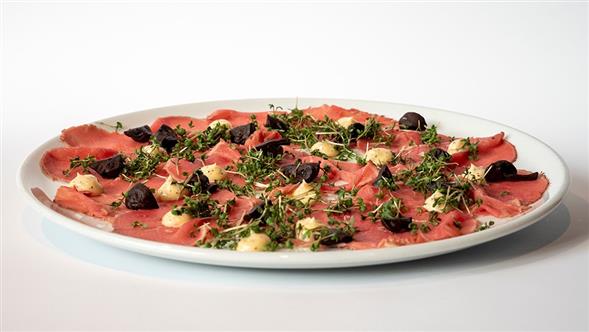 Carpaccio af okseinderlår