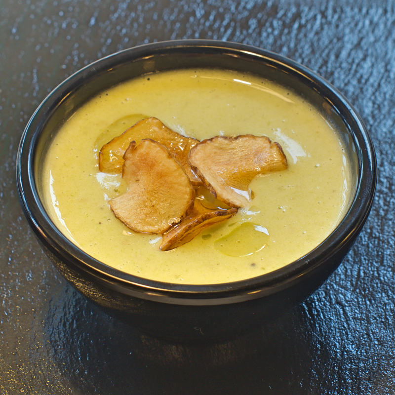 Kartoffel-porresuppe.