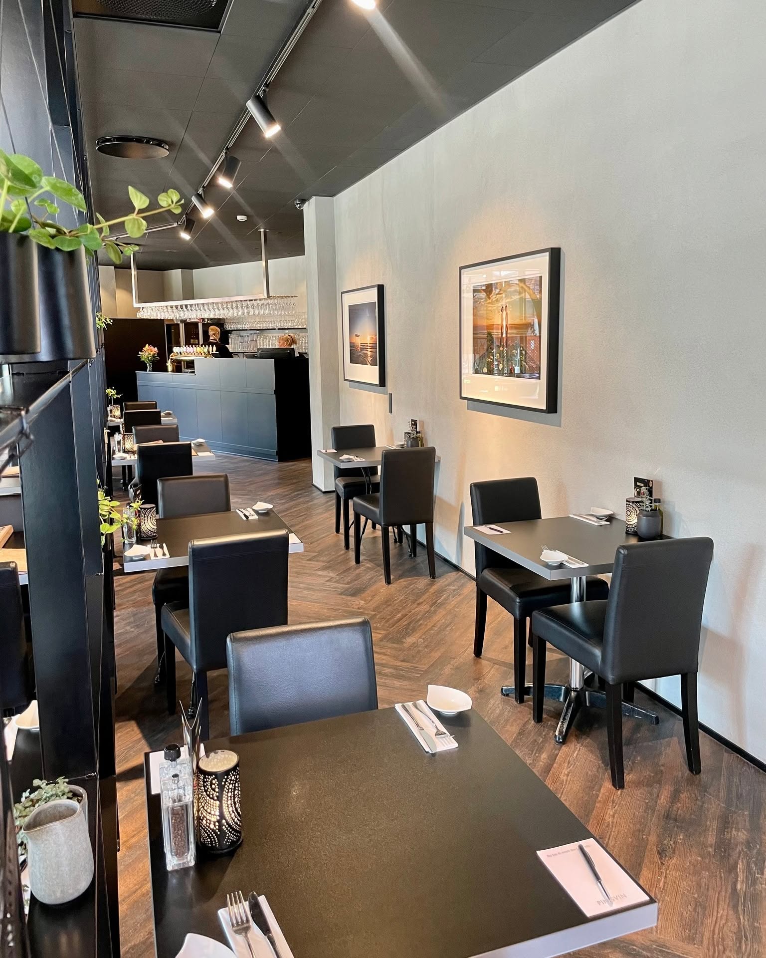 Restaurantens indretning på Stjernepladsen